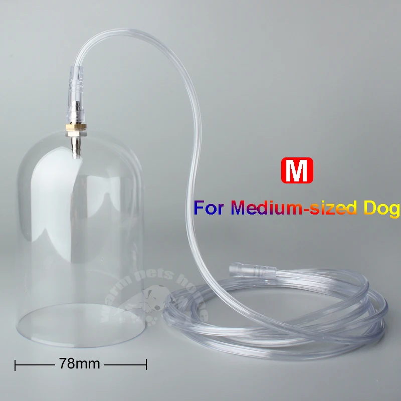 Pet Dog Cat Oxygen Mask Dogs Foxes Long Noses Animals Cylinder Oxygen Nebulizer Atomizing Masks Veterinary