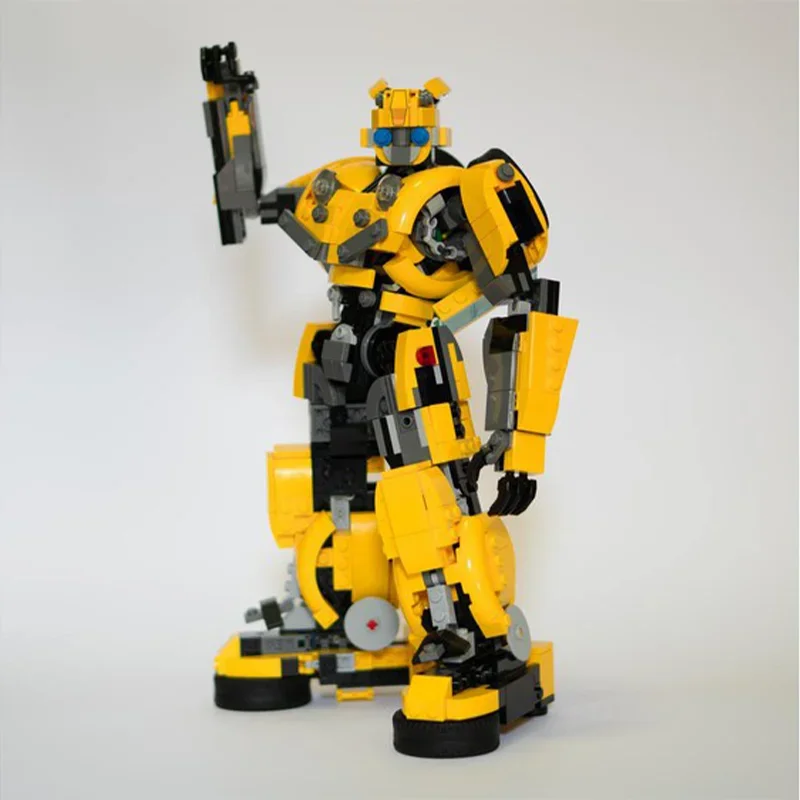 865 Pz Moc-10338 Bumblebee 2018 - Blocchi di costruzione robot di costruzione alternativi Trasformati Autobot Giocattoli Regalo per i bambini