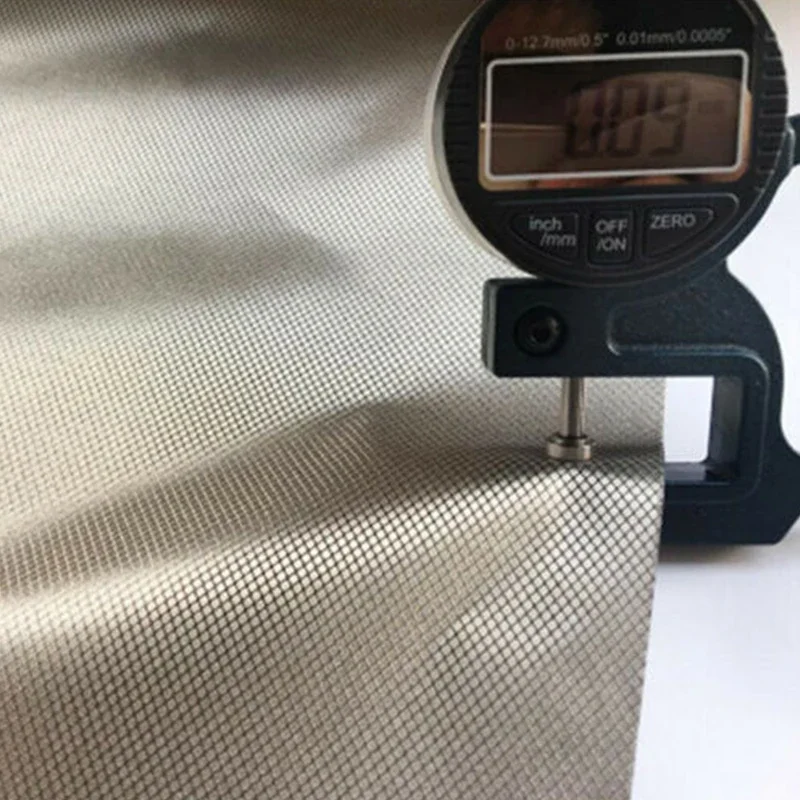 Faraday Fabric EMI RFID Shielding Military Grade for Blocking WiFi RF Signals and Electromagnetic Fields EMF Protection Cloth