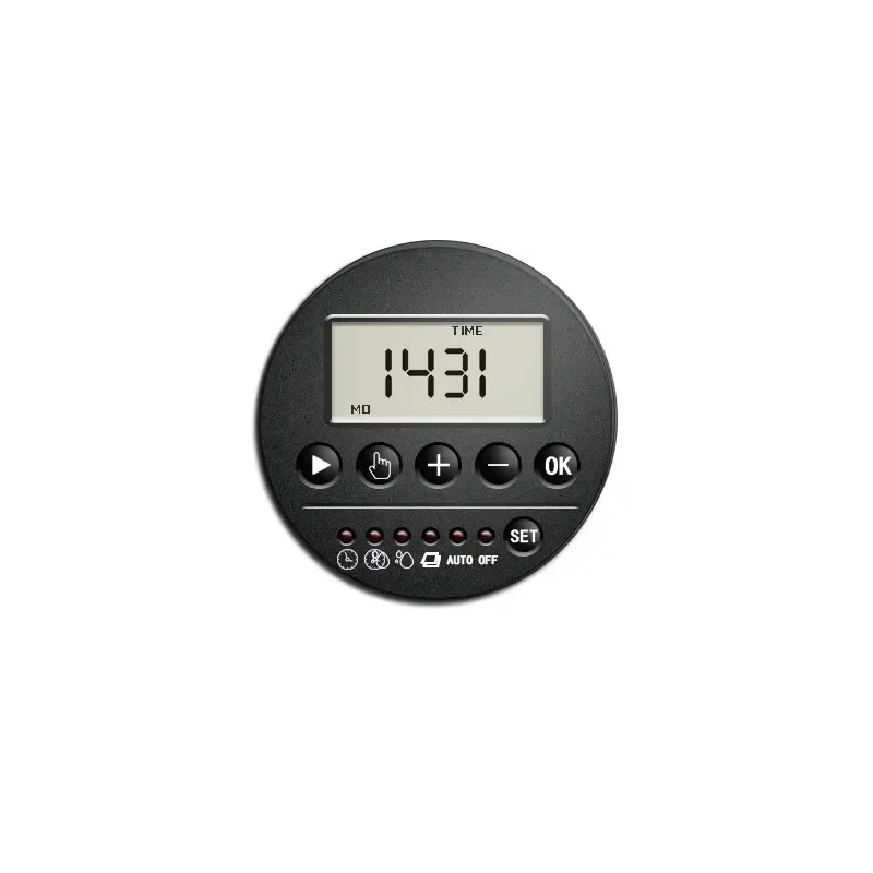 i DaringFish Hanyang Hyrt Agriculture Garden Watering Irrigation System Solenoid Valve Timer 24/12-Hour System Plastic