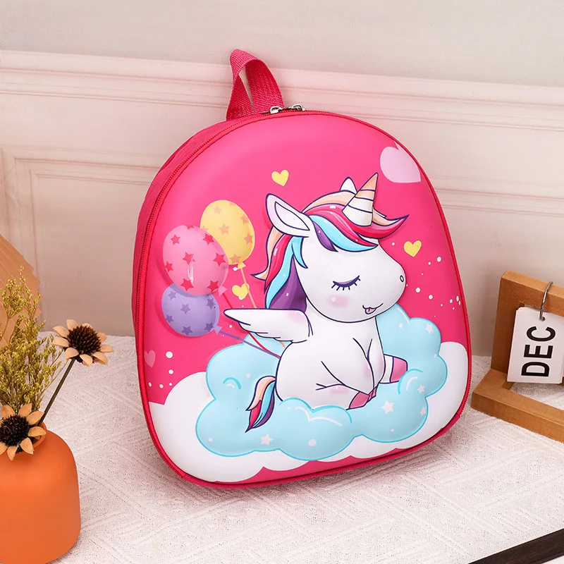 Cute Unicorn Backpacks Cartoon Animal School Bag Children Schoolbags Kids Colorful Soft Cotton Backpack Girls Bags