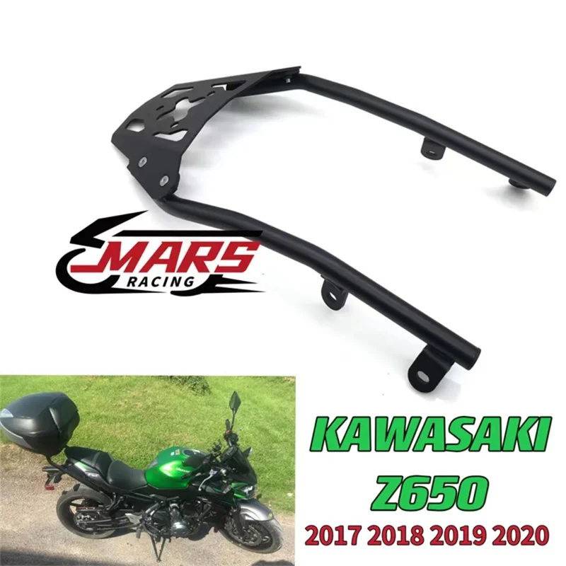 

Motorcycle accessories Rear Luggage Rack Carrier Support Shelf Holder Trunk Bracket For KAWASAKI Ninja650 Z650 2017-2020