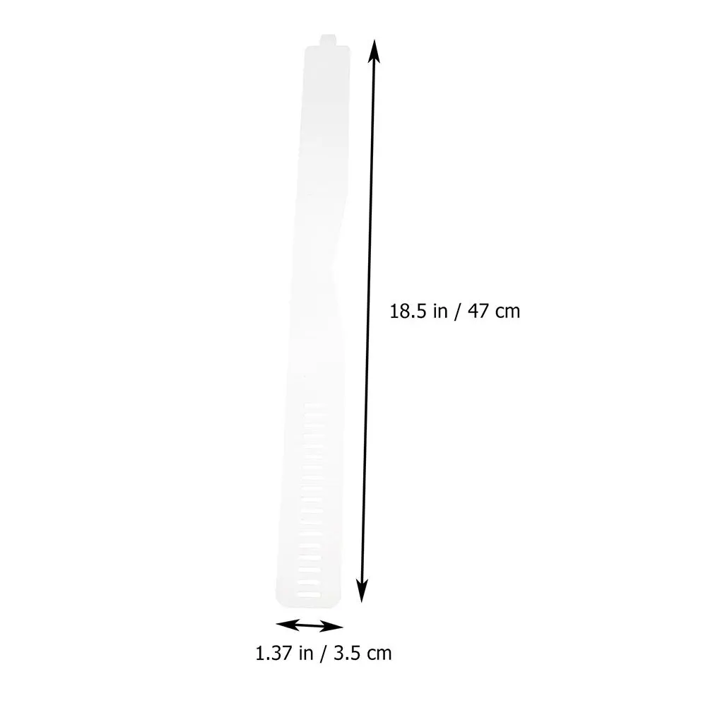 80 قطعة من طوق القميص البلاستيكي يدعم قمصان الملابس للرجال والنساء والإكسسوارات