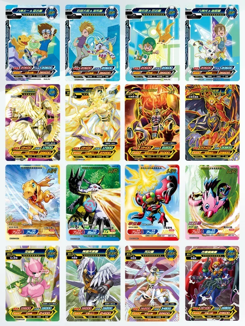 AgreYOU-Authentique carte Digimon ATIONS OVski Edition MF ite Evolution Glory Edition SP Agumon Greymon Anime, carte de collection, jouet cadeau