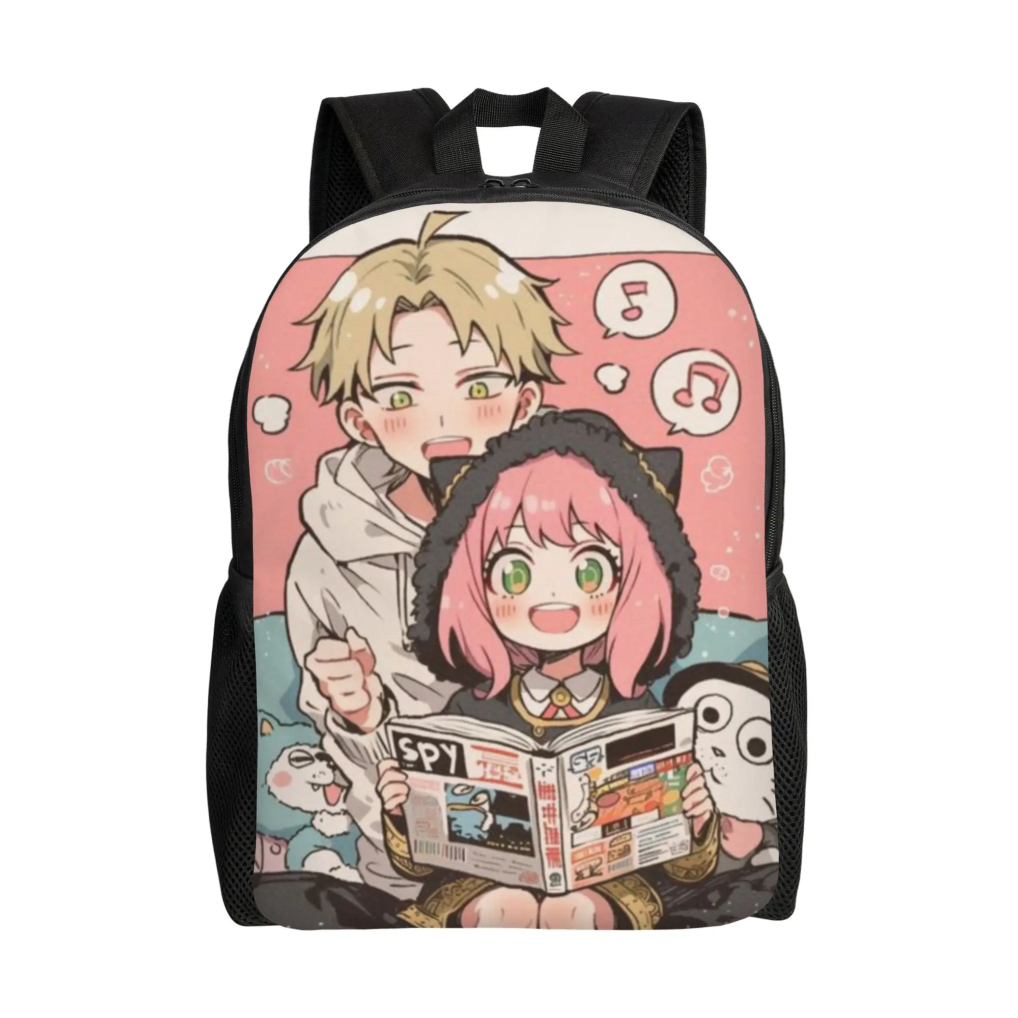 Back to school season Read a book Schoolbag SPY×FAMILY Students Portable Backpack
