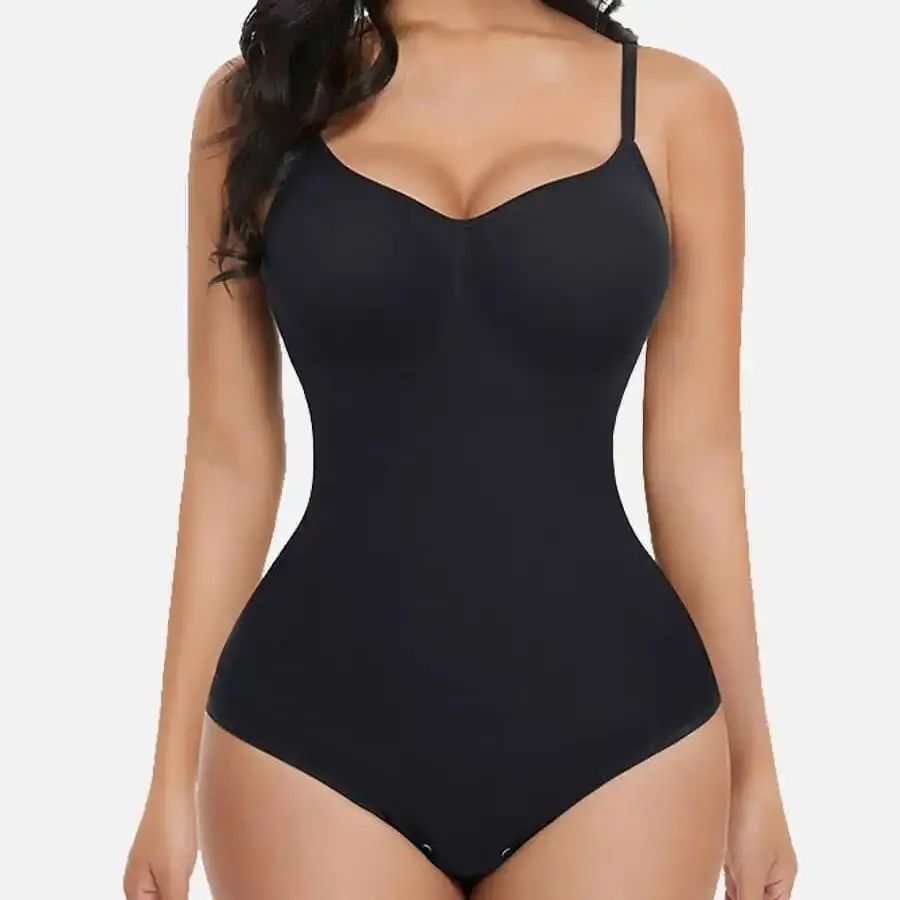 Plus Size Butt Lifter Body Shaper Women's Bodysuit Thongs Tummy Control Corset Shapewear Seamless Slimming Waist Trainer