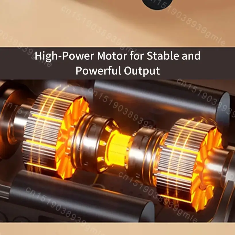 

Массажный пистолет с 8 насадками для расслабления мышц, электрический массажер для глубокого массажа тканей, снятия боли в спине, ногах, шее, плечах