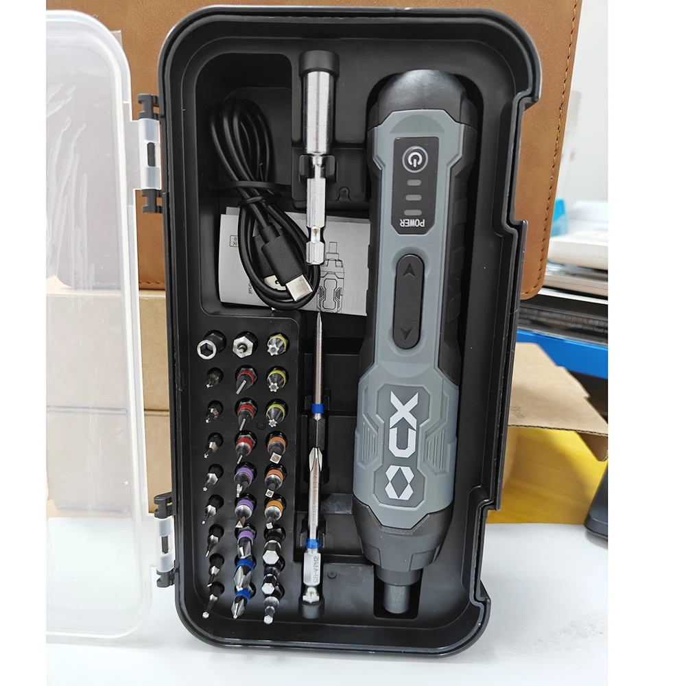 

Мини-беспроводная электрическая отвертка 2025 года, перезаряжаемая электрическая дрель емкостью 2000 мАч, многофункциональный инструмент для разборки крутящего момента