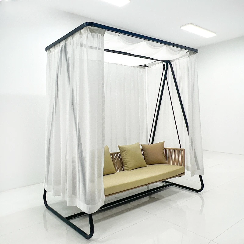 

Leisure Villa Courtyard Terrace Hanging Chair Outdoor Resort Rope Cradle Chair Hotel Homestay Double Sofa Hanging Basket