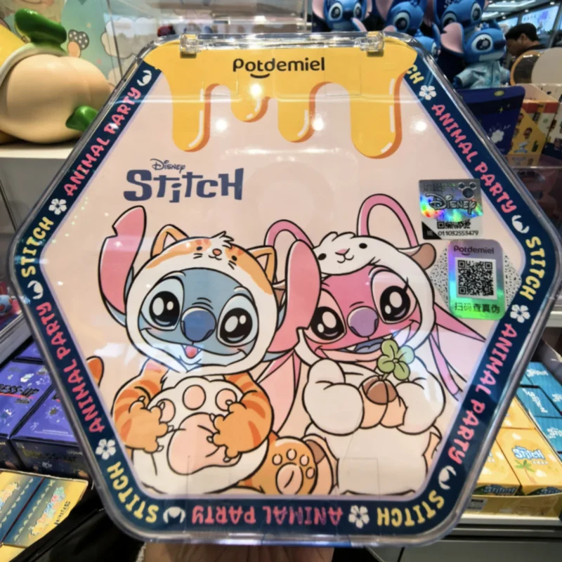 

Disney Stitch Animal Series Blind Box Kawaii Stitch Angel Figure Doll Bag Pendant Surprise Toy Trendy Collectible