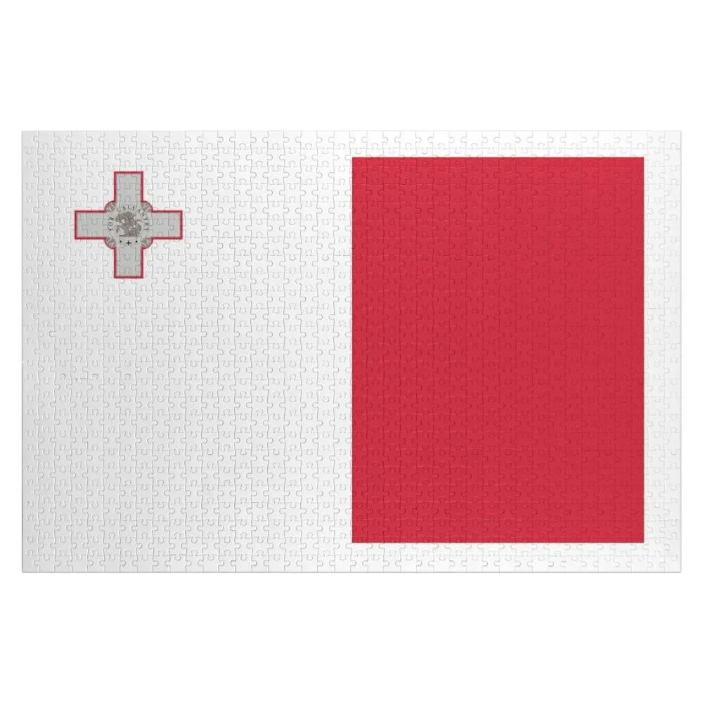 Flag of Malta Jigsaw Puzzle Wood Adults Custom Gifts Customizeds For Kids Diorama Accessories Puzzle