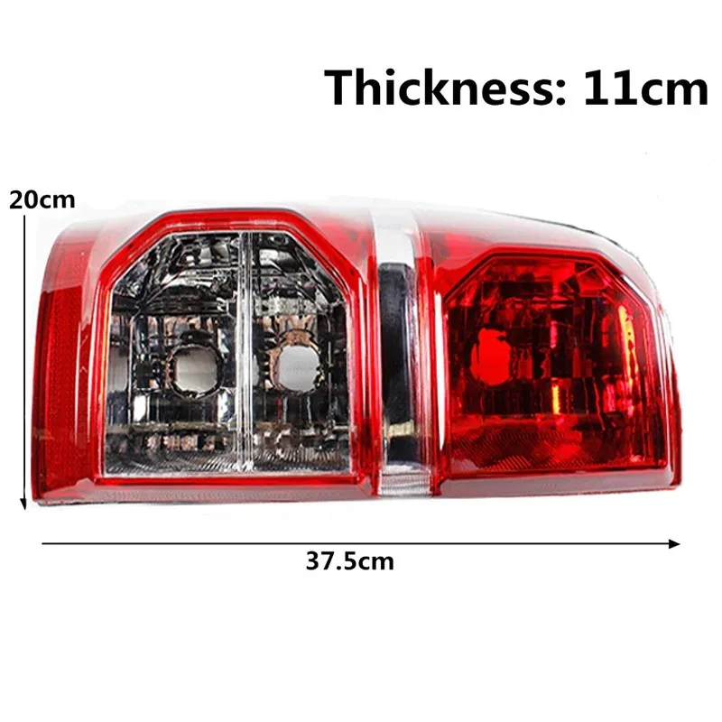 Car Rear Taillight Brake Lamp Tail Lamp Without Bulb for Toyota Hilux 2005 - 2015 With Harness Auto Left Right Rear Tail Light