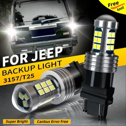 Feux de recul pour Jeep Grand Cherokee WJ WG WH WK Liberty Commander, 2 x LED 3157 P27/7W 3057 Canbus sans erreur