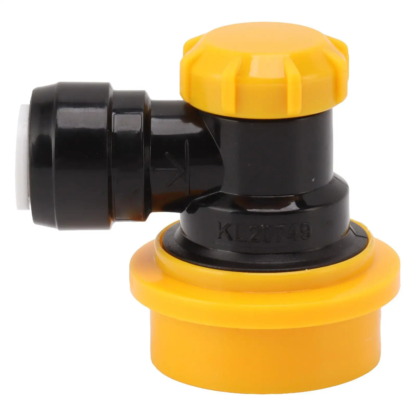 5/16in Quick Disconnect Double Tight Push-in Connector for 8mm OD Tubing - Efficient Quick Coupling Solution