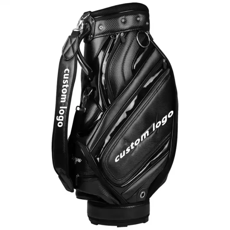 Hot Selling Black Golf Staff Bag High Quality Custom Waterproof Golf Bag