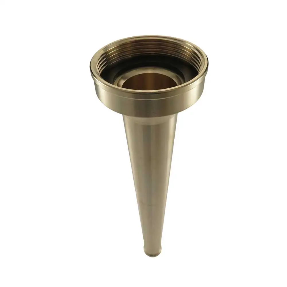 Fire Fighting Equipment Brass Nozzle Designed for Quick Attachment Detachment and Repeatable Performance Under Stress Conditions