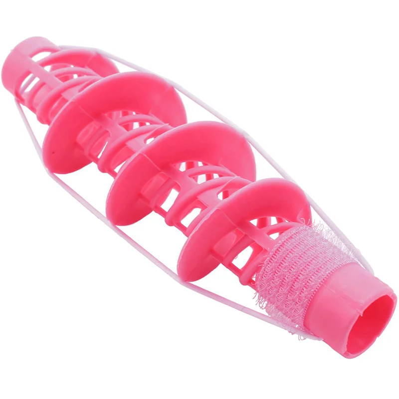 

6Pcs Hair Styling Tools Hair Care Natural Big Wave Curls Rollers Curlers Curling Styling Tool