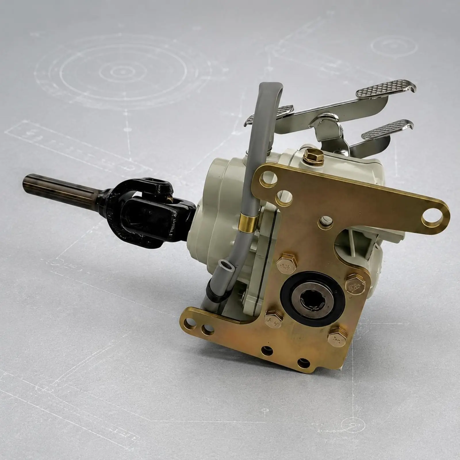 

ATV Backward Transmission Unit Universal Fit ATV and Go Kart Backward Gear and Go Kart Gearbox Metal Housing Vehicle Parts Easy