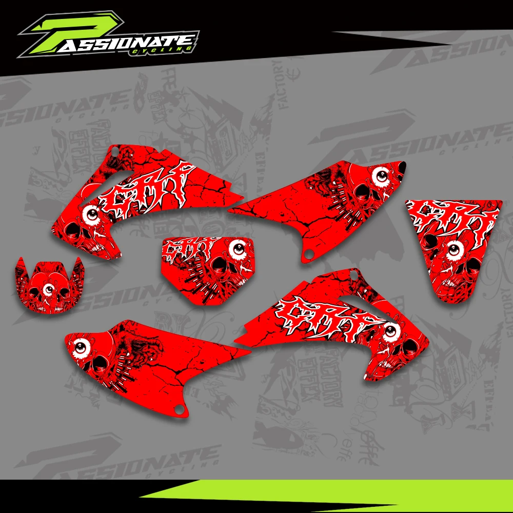 

Graphics Background Decal Stickers For Honda CRF150 CRF230 CRF150F CRF230F CRF 150 230 2003-2007 Motorcycle Sticker Customize