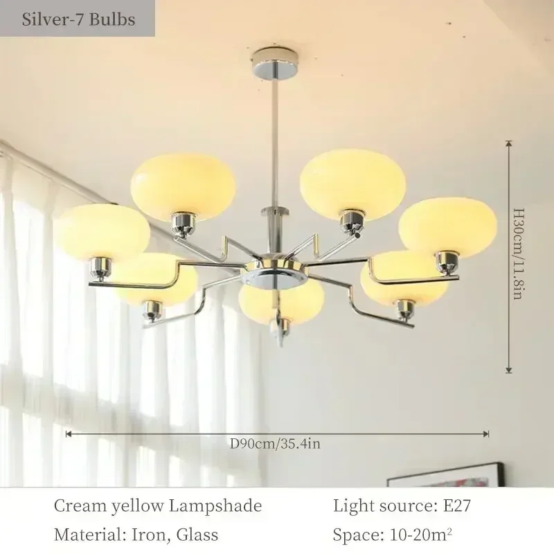 2025 Vintage Woonkamer LED Plafondlamp Eettafel Licht Keuken Verlichting Suiker Slaapkamer Kroonluchter Loft Home Decor luminaria