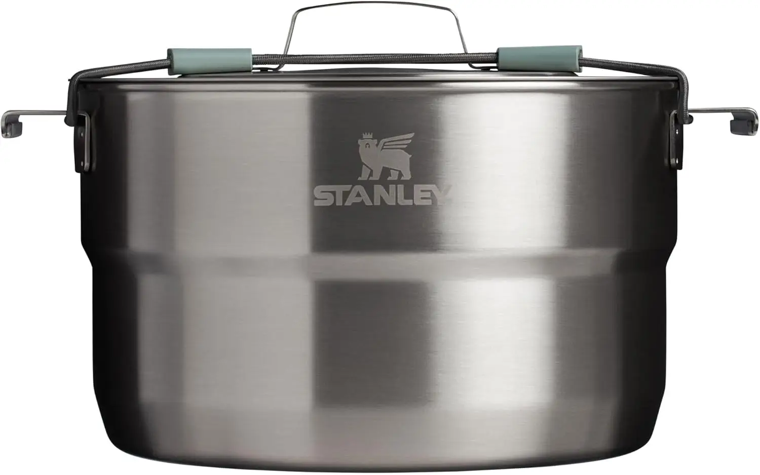 

26 piece complete campsite kitchen cooking set | 4-quart lidded pan, 8-inch frying pan | 4 sets of cutlery