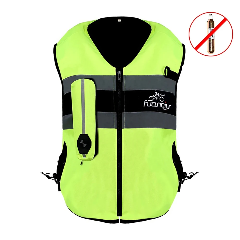 

Зеленый мотоцикл, сертифицированный CE, с системой воздушной подушки безопасности, не требуется цилиндр CO2