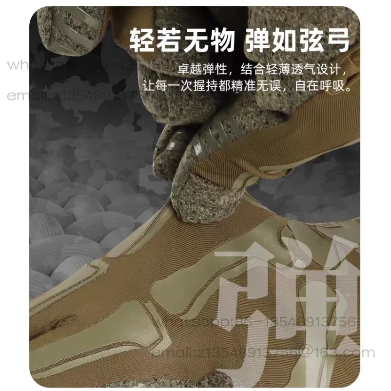 Suitable for cross-border new ice silk motorcycle anti-skid sunscreen breathable wear-resistant riding gloves spring and summer