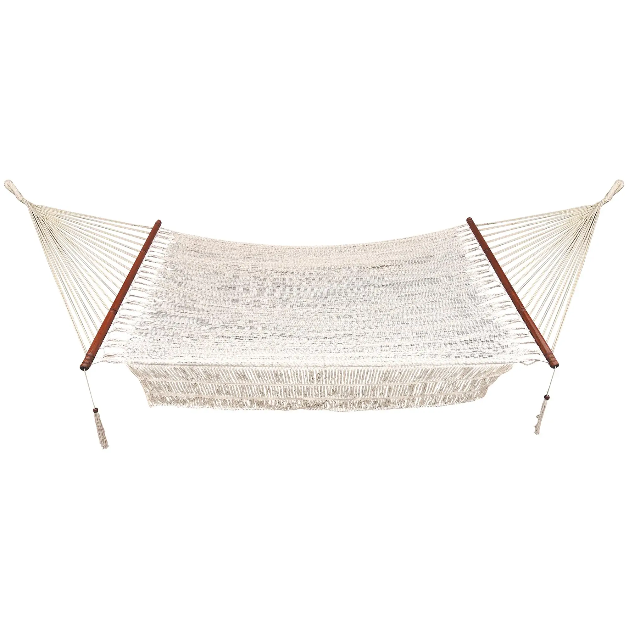 Fringed Island Single Hammock, Natural, 78