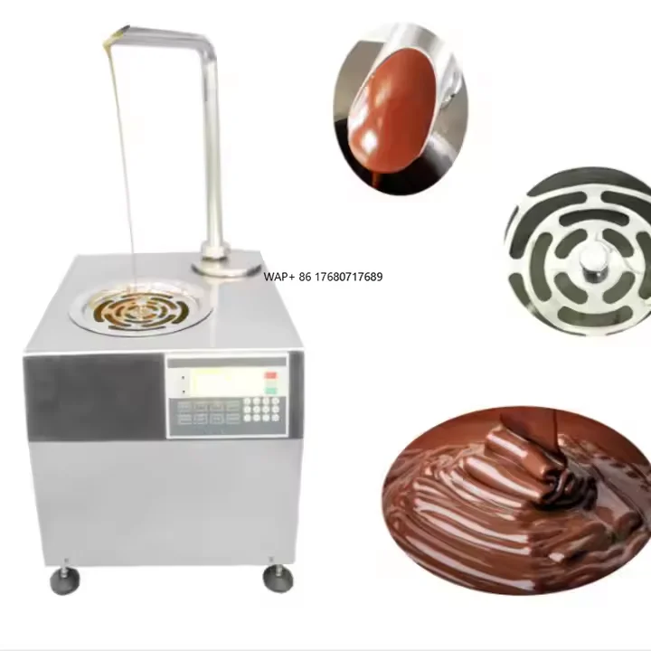 الجملة رخيصة الثمن آلة صنع الشوكولاته الكاكاو فول الشوكولاته آلة صهر آلة الشوكولاته الفولاذ المقاوم للصدأ #1