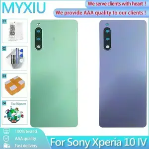 PER SONY XPERIA 10 IV 5G Custodia,Sottile Anti-urto Carbon Fibra Silicone Phone EUR 6,60
