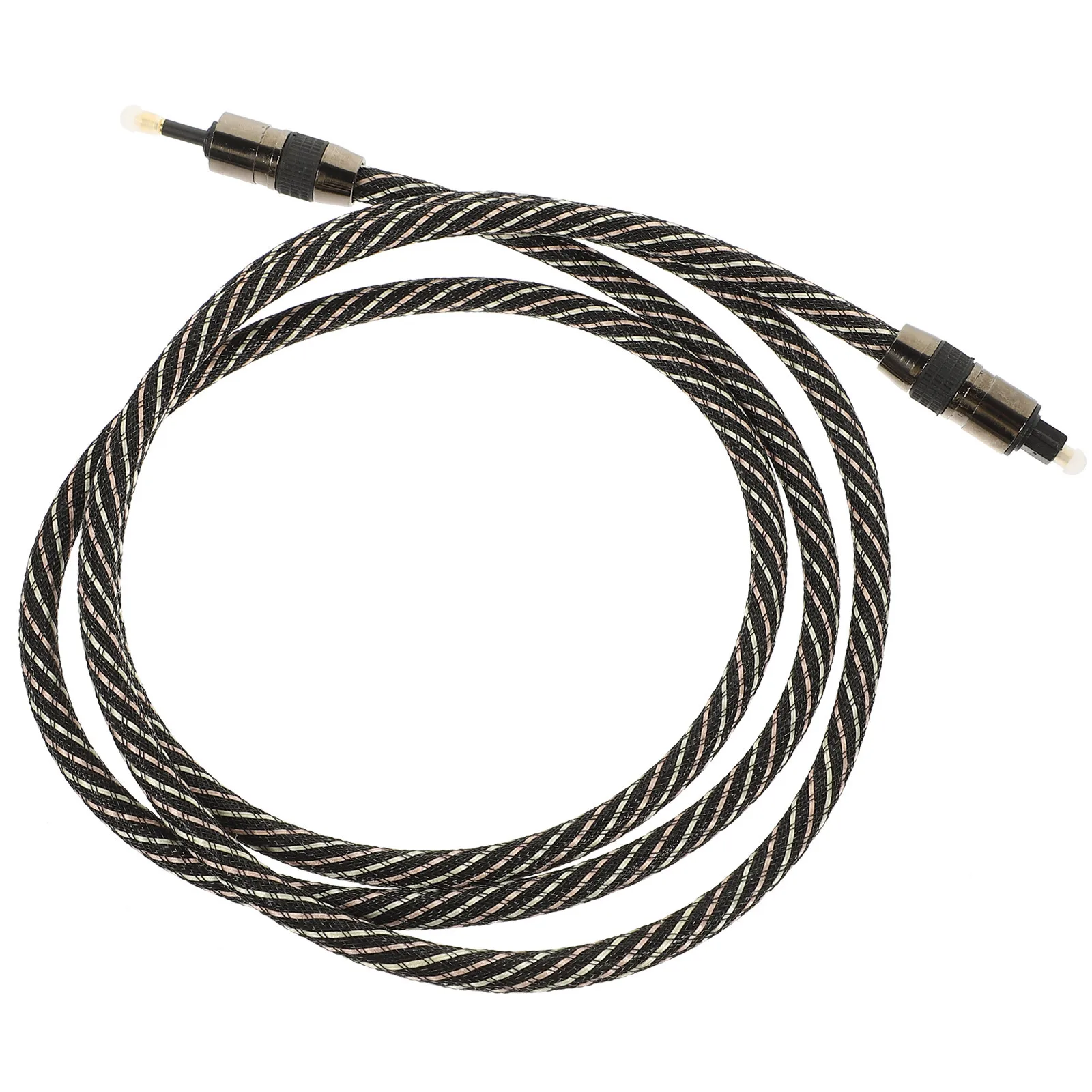 

Square to Round Optical Audio Cable 1.5m Fiber Cord Hifi Audio Cable for Digital Sound Optic Male to Male Cord