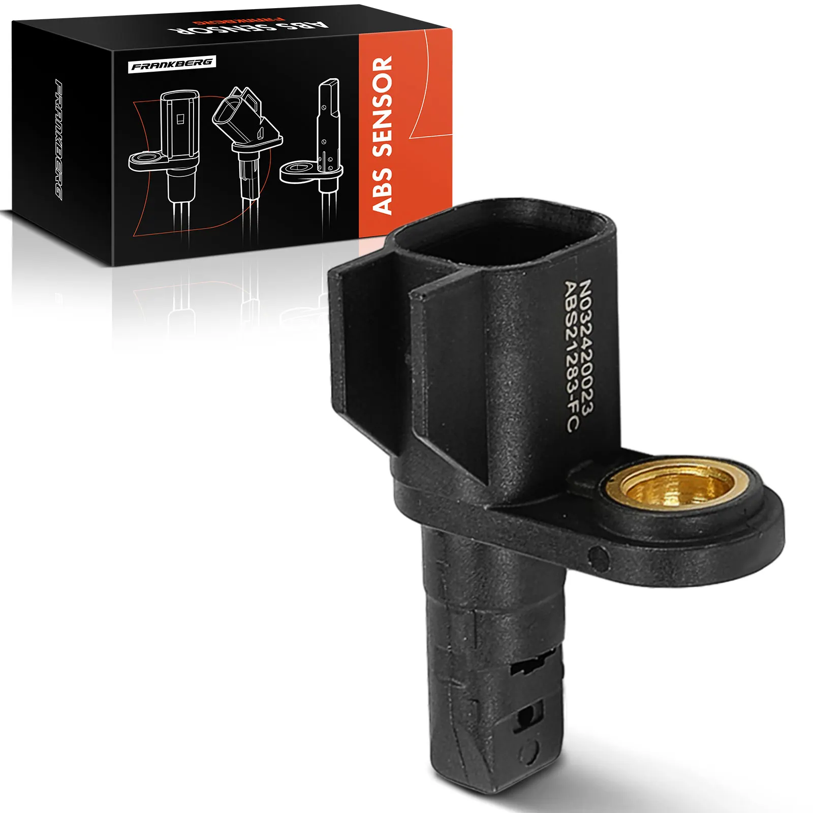 Frankberg 1x ABS Sensor Achteras Links Rechts voor Volvo XC40 536 1.5L 2.0L Bj vanaf 2017 45042400 24071021283 35556 31670346