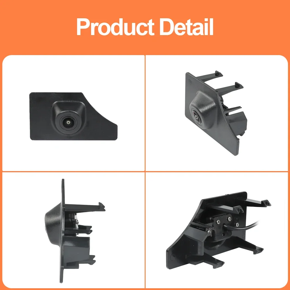 

Автомобильная OEM-камера TEENRAM AHD 1080P переднего вида для Volkswagen 2019 T-ROC 150 ° Линза «рыбий глаз» ночного видения Водонепроницаемая помощь при парковке