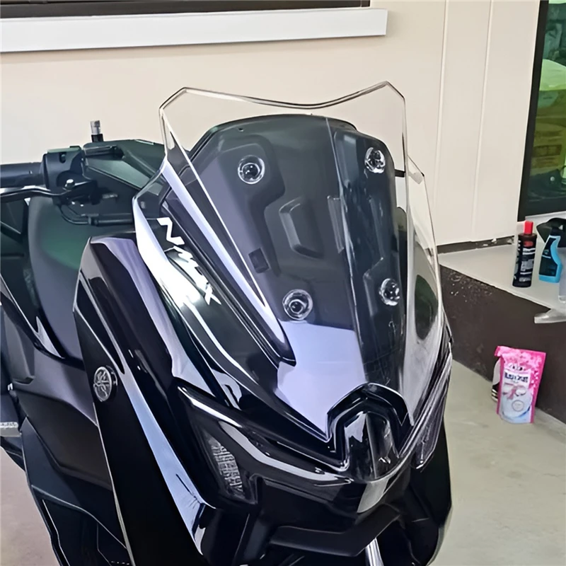 

For NMAX155 N MAX155 2025 2026 Motorcycle Windshield Shield Deflector Spoiler Guard Windscreen Screen Fairing Accsesories