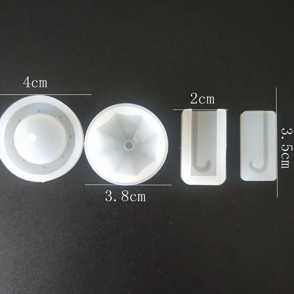 مجموعتان من قوالب المظلة الصغيرة DIY قوالب الايبوكسي قوالب الحرف اليدوية قوالب اليدوية قوالب السيليكون المتينة