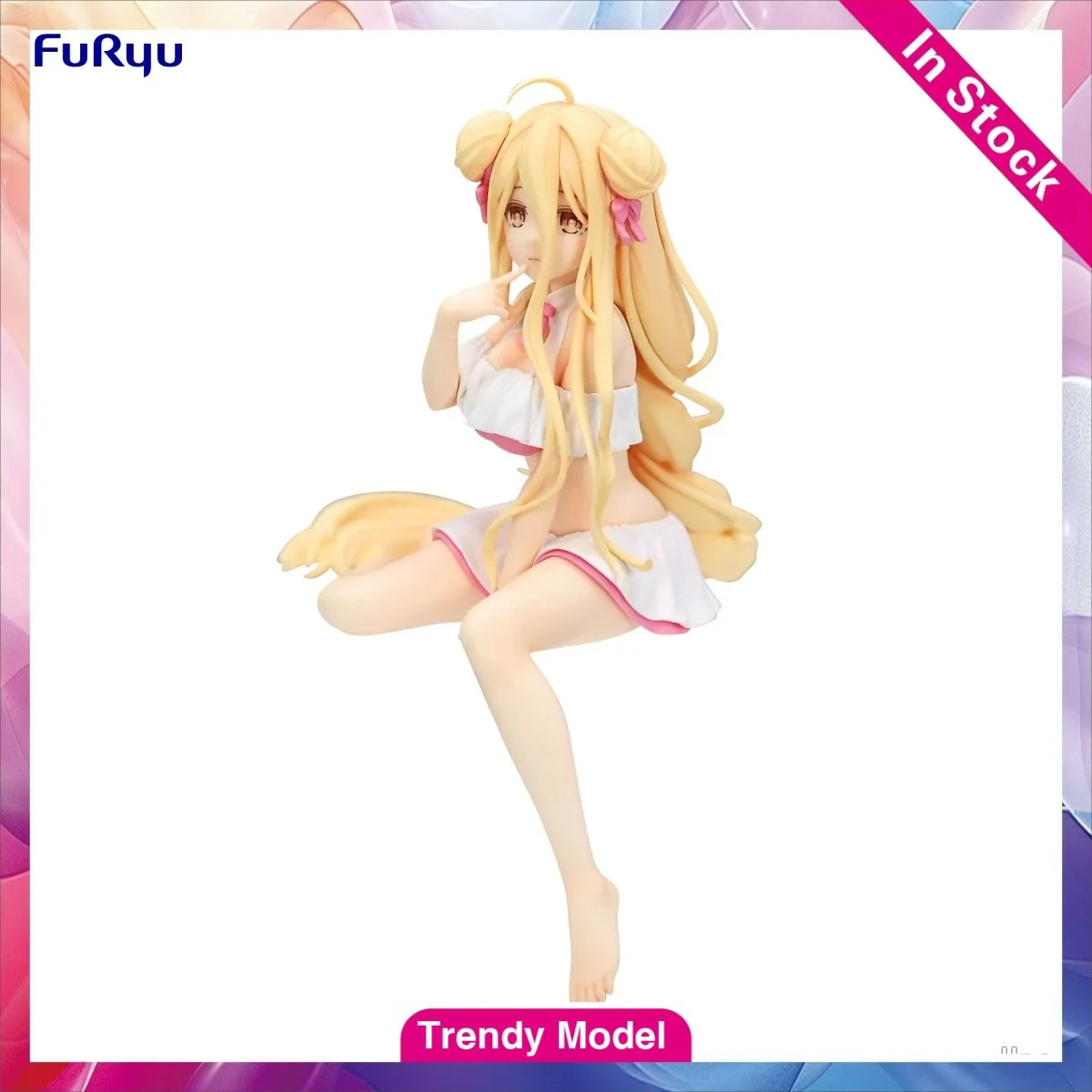 

【TM】In Stock Pressed Instant Noodles Date A Live Season 5 Hoshinomiya Rokuhao Swimsuit Version Figure Model Toy