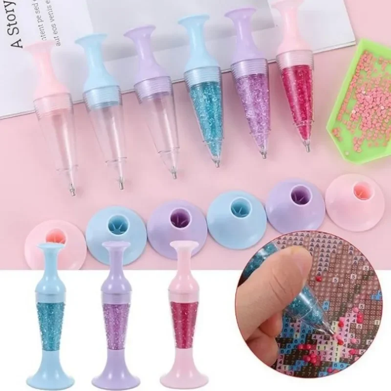 Diamond Painting Tools Embroidery Moaaic Point Drill Pen DIY Craft Diamond Art Cross Stitch Tool Vase Shape Point Drill Pen