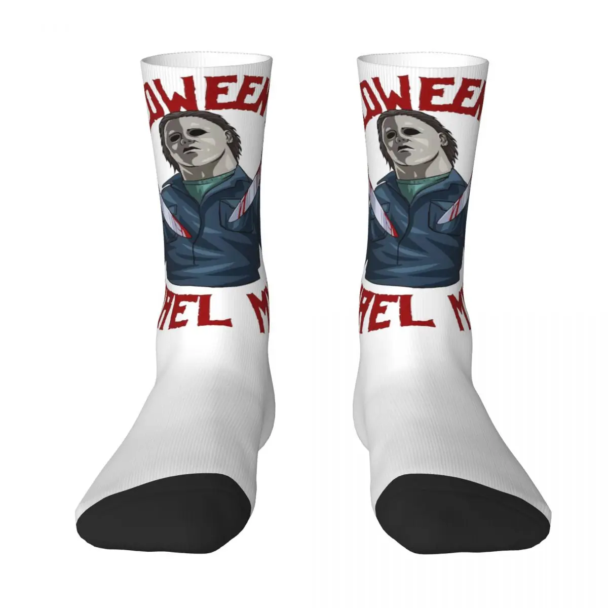 Casual Horror Film Halloween Michael Myers Knife cosy Unisex Socks Hiking Interesting Four Seasons Socks