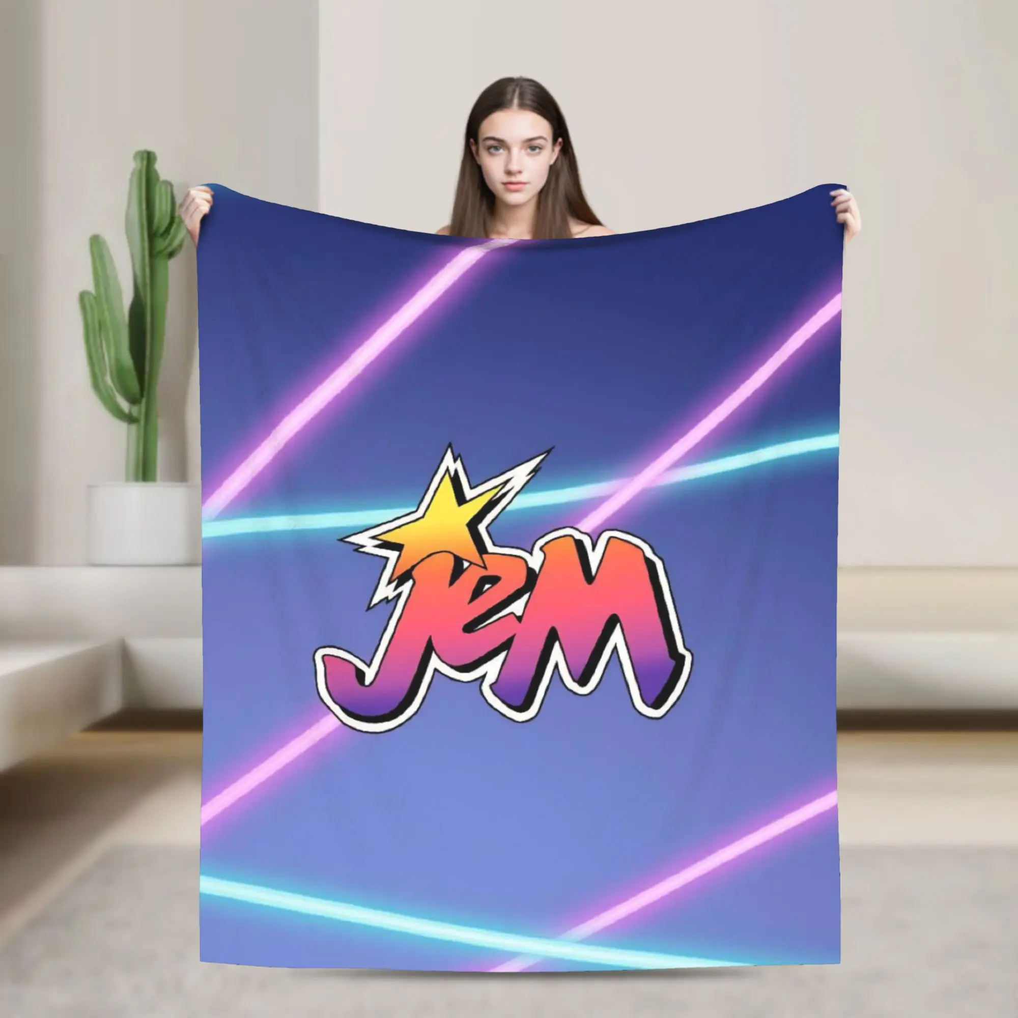 Jem And The Holograms Blanket Multi-size Soft and Lightweight  Throw Blankets for Couch Sofa and Bed