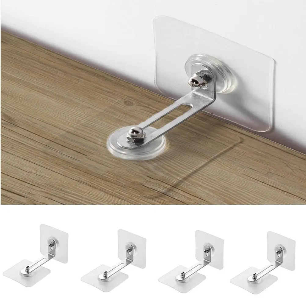 TV Cabinet Fixed Prevent Dumping Device Punch-free Furniture Anti-falling Fixture for Sideboards and Cabinets 4pcs