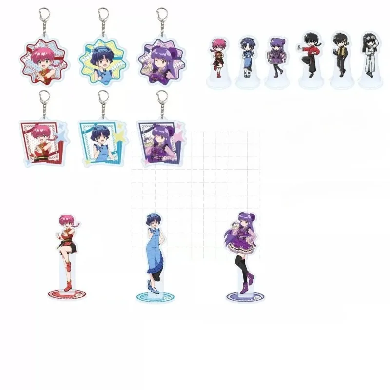 

Akane Tendou‌ ‌Ryoga Hibiki‌ Shampoo Acrylic Standing Keychain Anime Toy Figures D