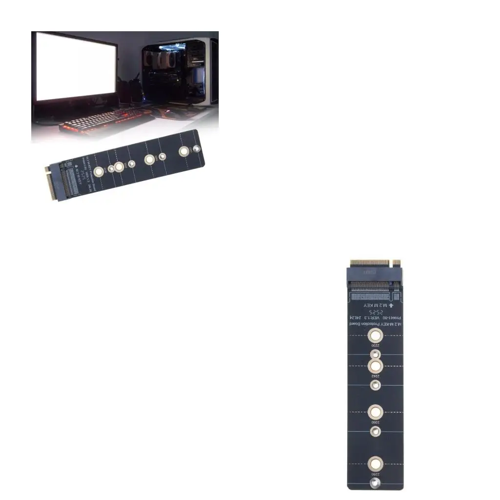  M.2 NVME PCIE Adapters for Motherboards M.2 NVME Card Slot/M.2 NVME SSD Testing