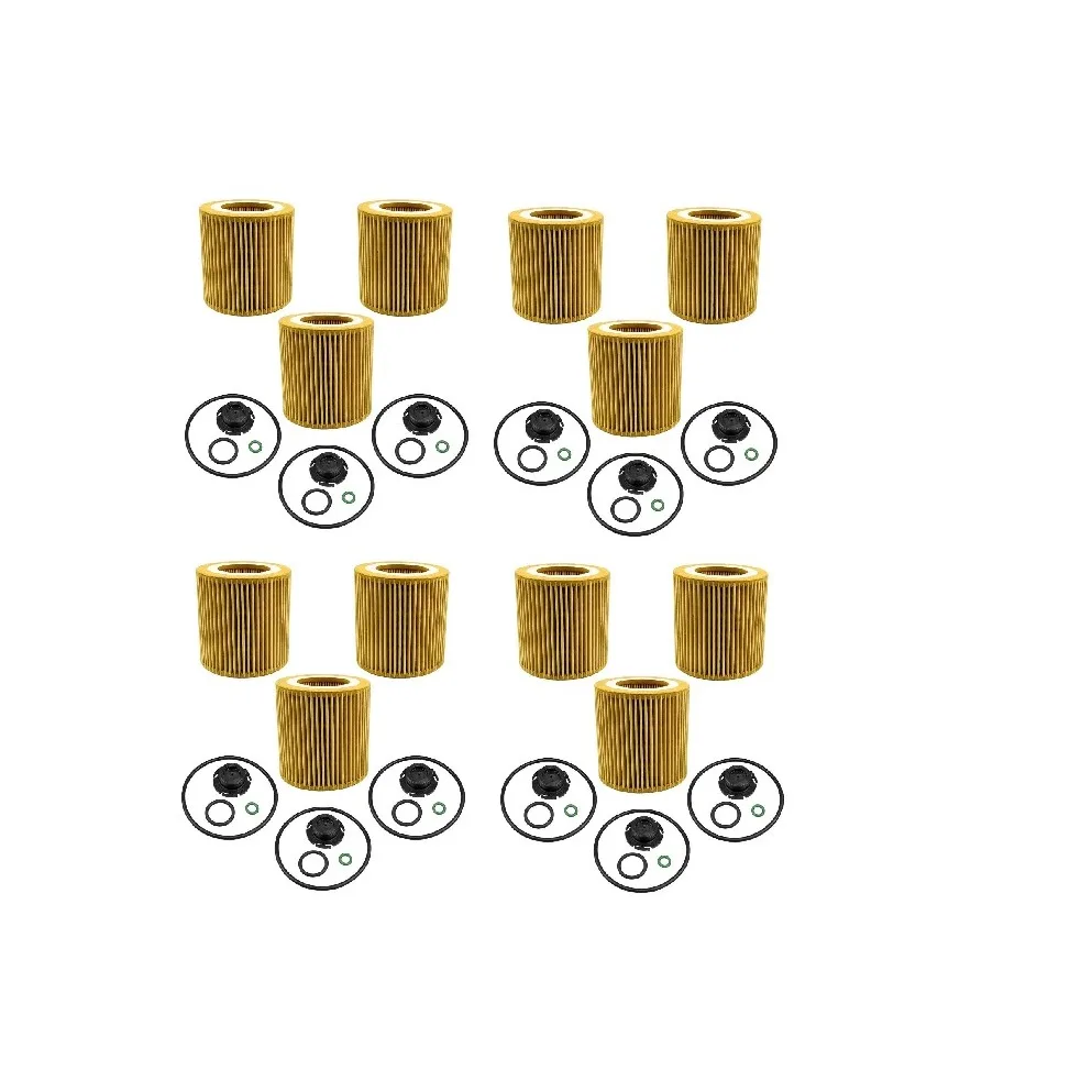 

12 шт. масляный фильтр для BMW 228i 320i 328i 428i 528i xDrive Gran Coupe X1 Z4 sDrive28i xDrive28i HU816ZKIT 11427953125 11427640862