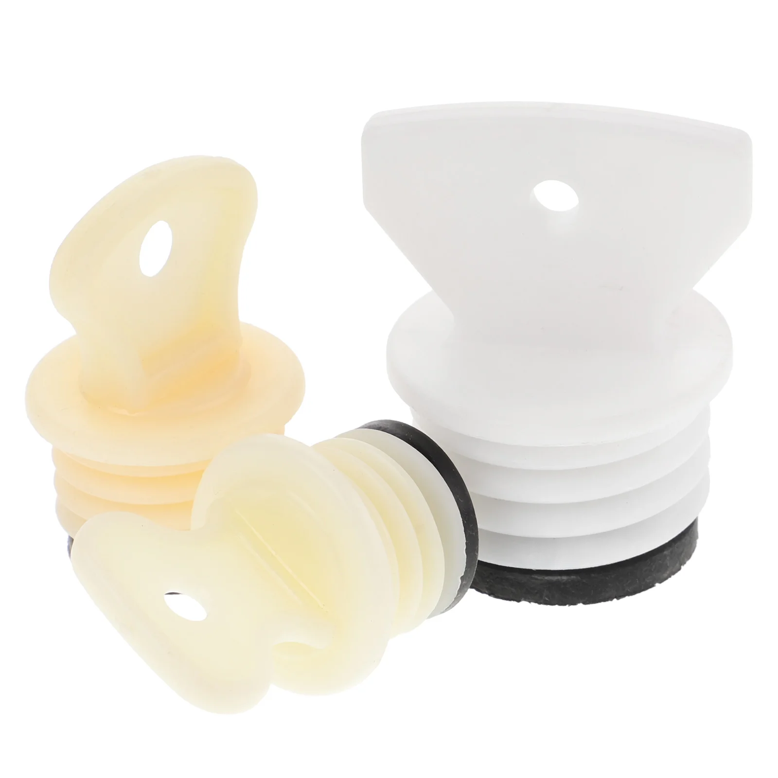 

3 Pcs Hot Water Bottle Stopper Bag Caps Washers Small Plastic Stoppers Sealing Plug Waterbottle