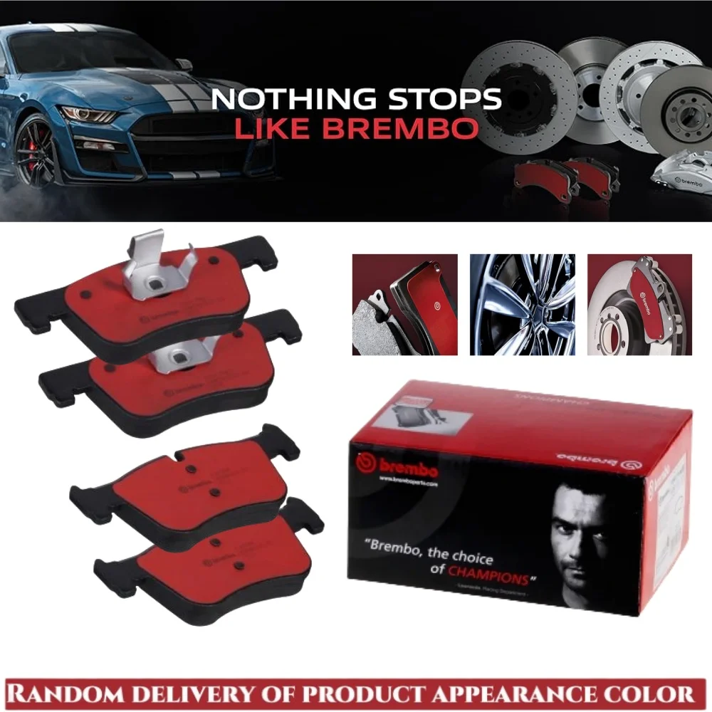 

Brembo P06070N Front Brake Pad Fit for BMW 1 3 4 Series F20 F21 F34 F33 F36 OE# 34112468431 34116850568 34116874331 34118855002