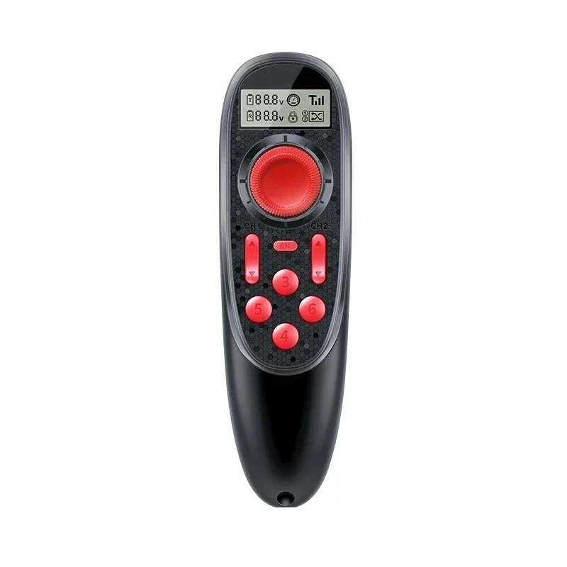 6 Channel 2.4G LCD Screen Radio System Transmitter Remote Controller and PWM 6CH Receiver for RC Fishing Boat
