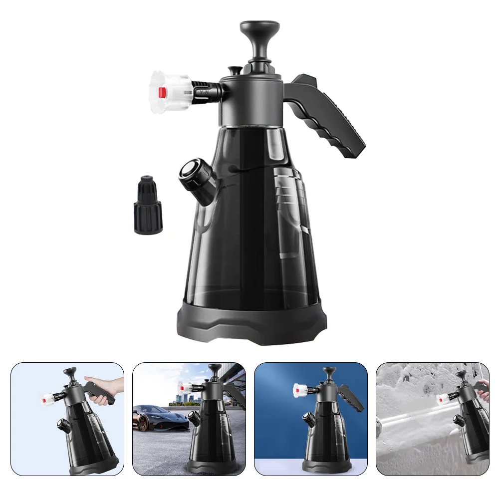 Squirt Car Wash Watering Can Spray Bottle for Plants Bottles Cleaning Black Sprayer Foam Soap