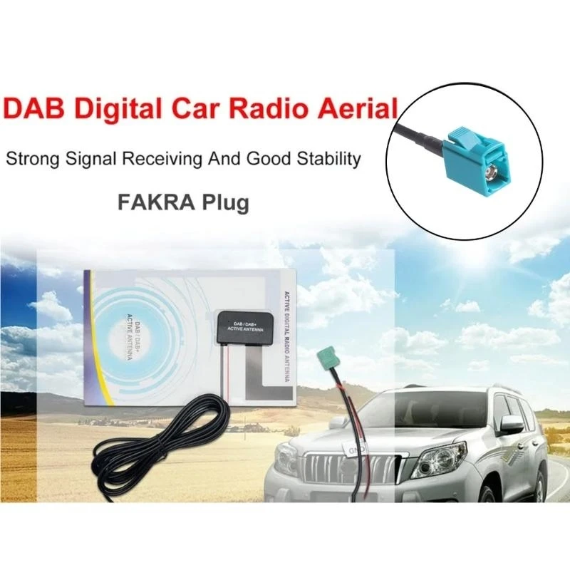 Car Radio Aerial Antenna Radio Unit Digital FAKRA Plug Aerial Antenna
