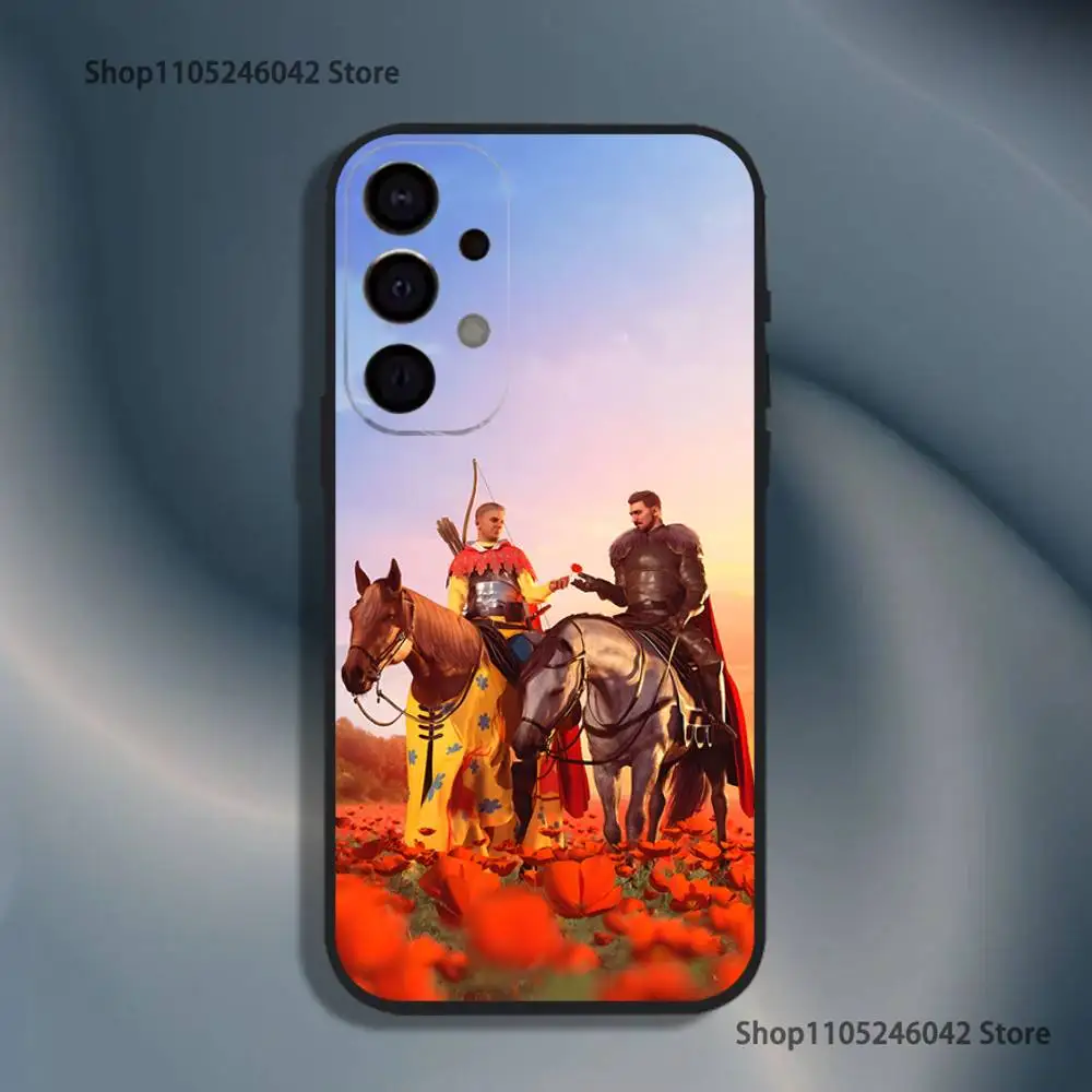 K-Kingdom Come D-Deliverances  For Samsung S25,S24,S21,S22,S23,S30,Ultra,S20,Plus,Fe,Lite,5G Black Cover Phone Case
