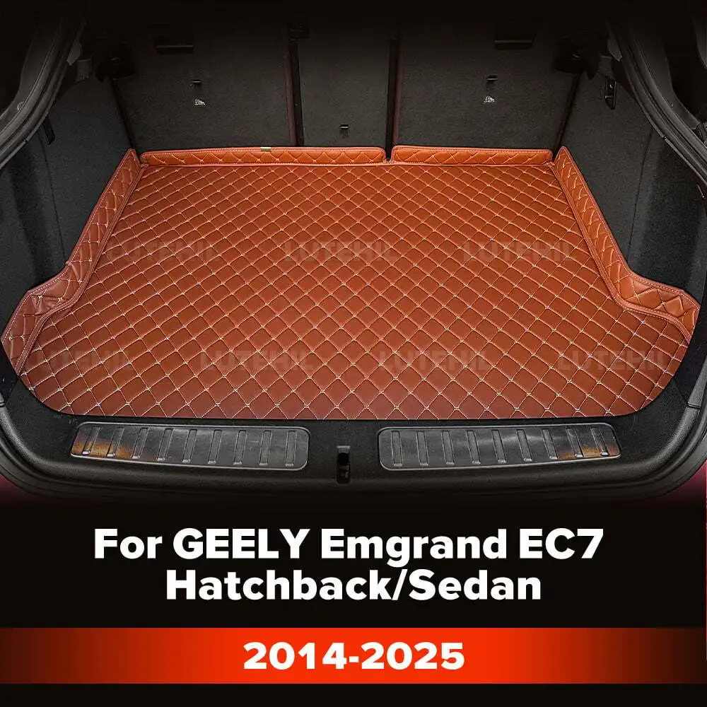 

For GEELY Emgrand EC7 Hatchback/Sedan 2014-2025 Custom Car Trunk Mat Protective Pad Cargo Liner Auto Interior Accessories